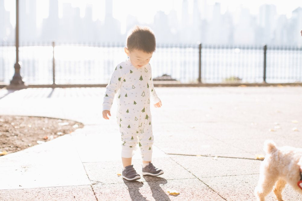 Baby Holiday Christmas Tree Jumpsuit