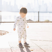 Baby Holiday Christmas Tree Jumpsuit