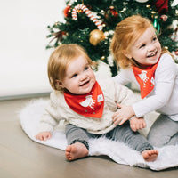 Baby Holiday Bibs Set of 2