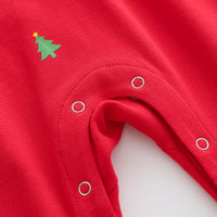 Baby Holiday Red Dog Jumpsuit