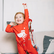 Baby Holiday Red Dog Jumpsuit