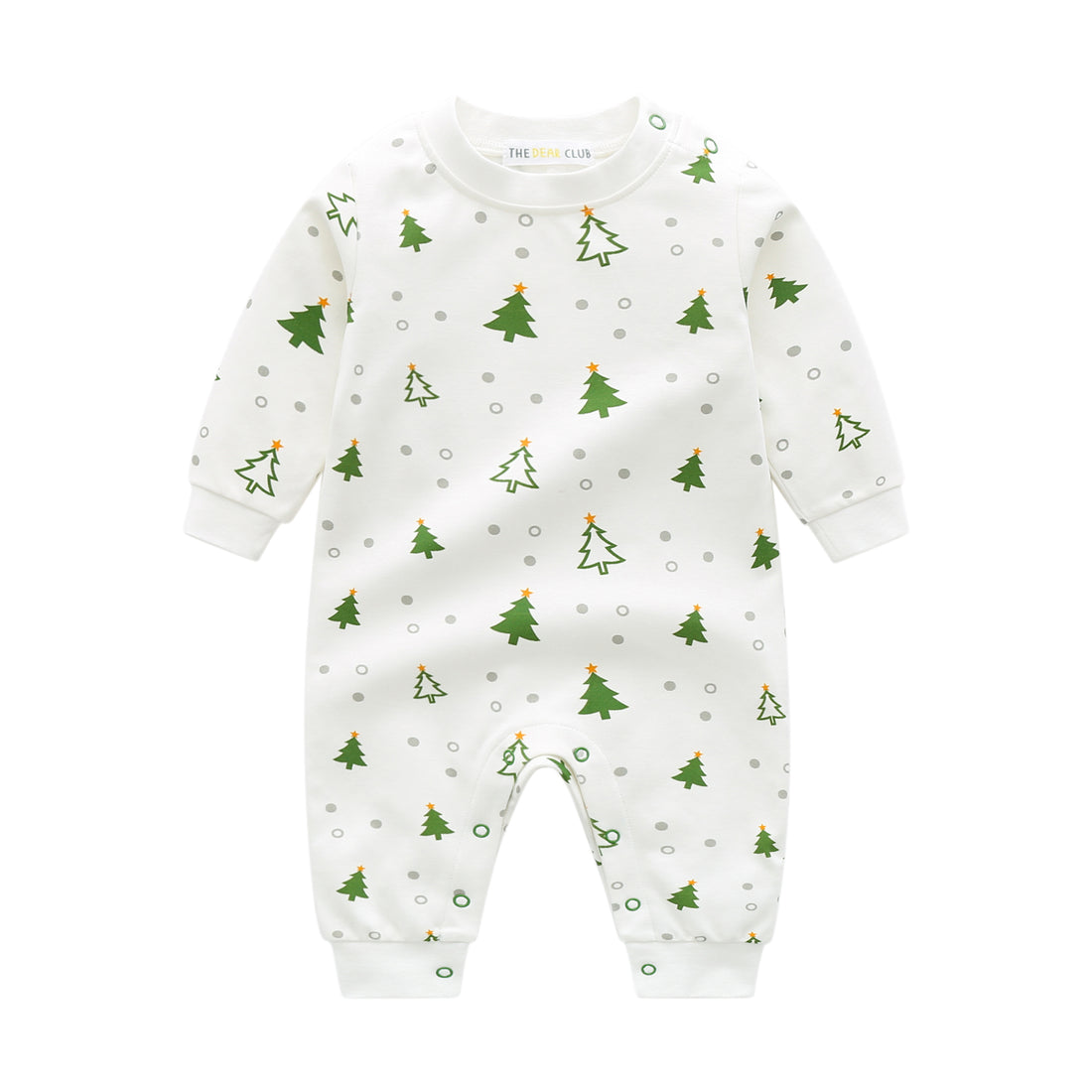 Baby Holiday Christmas Tree Jumpsuit